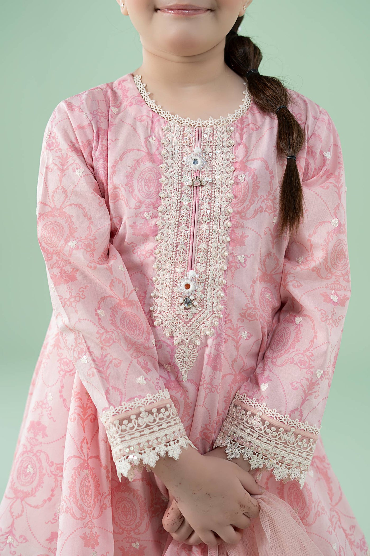 3 Piece Embroidered Lawn Suit | MKD-EA25-07