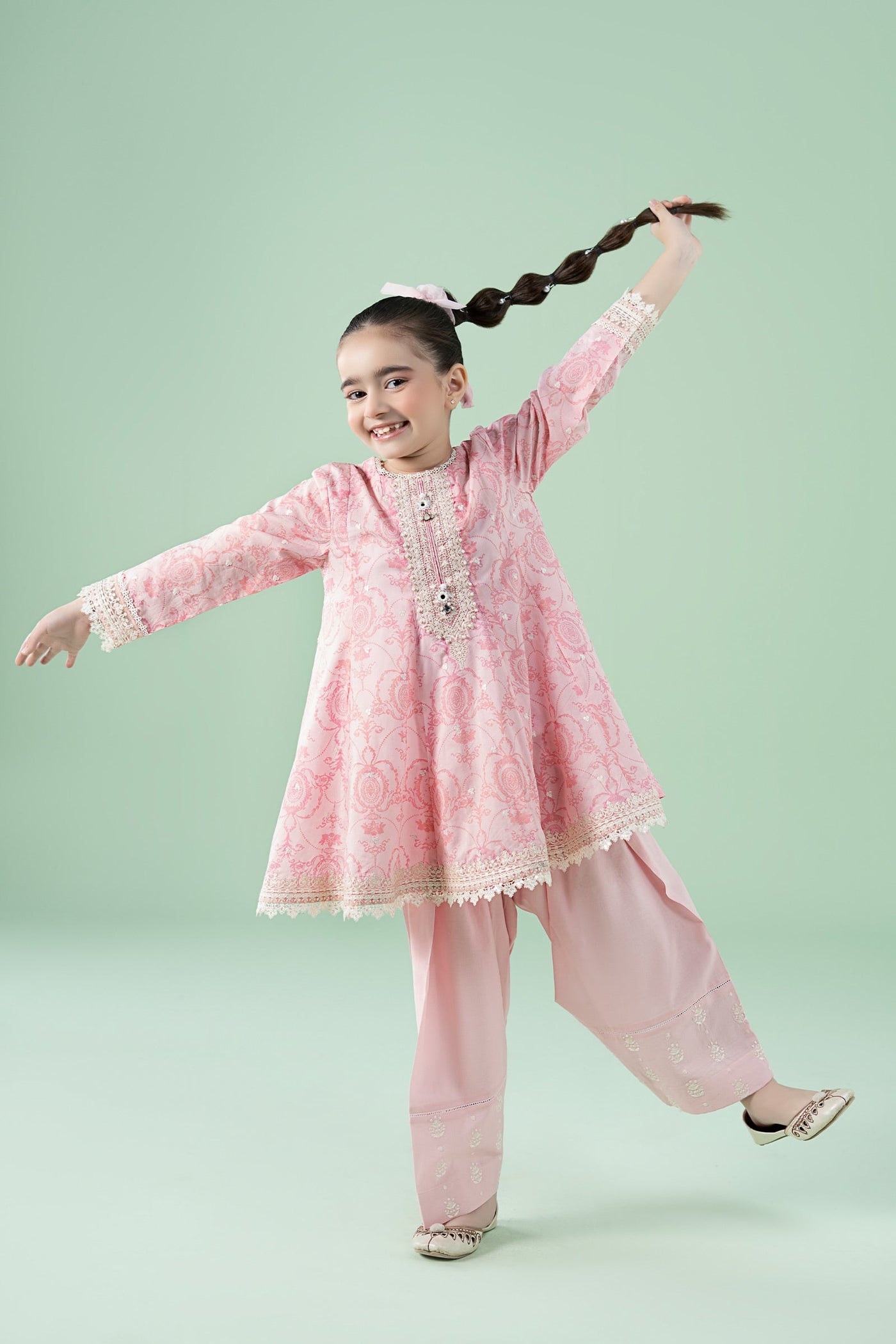 3 Piece Embroidered Lawn Suit | MKD-EA25-07