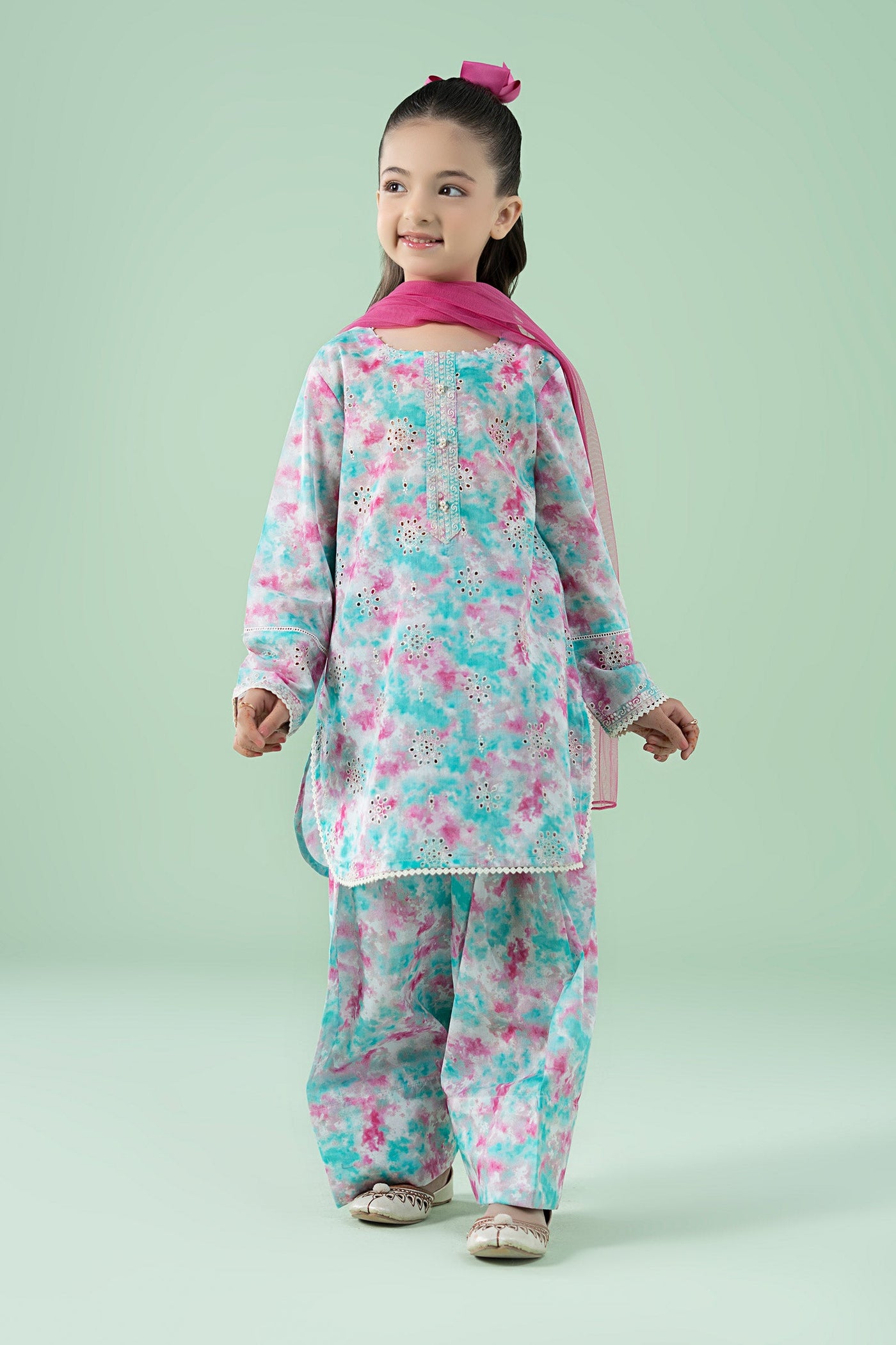 3 Piece Embroidered Lawn Suit | MKD-EA25-13