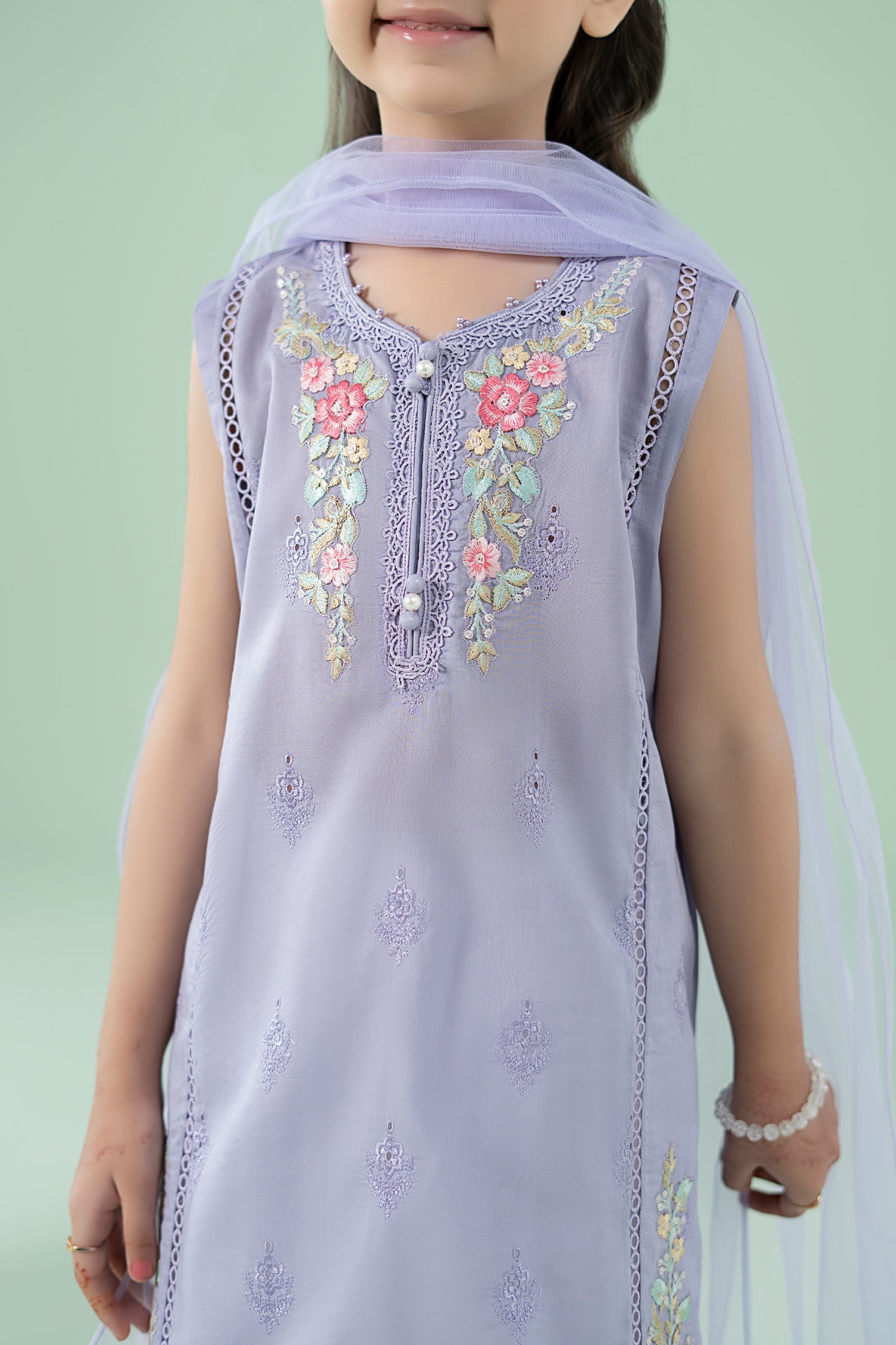 3 Piece Embroidered Lawn Suit