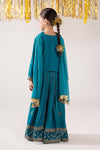 3 Piece Embroidered Velvet Suit