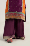 3 Piece Embroidered Poly Organza Suit