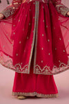 3 Piece Embroidered Organza Suit