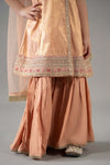 3 Piece Embroidered Cotton Staple Zari Suit