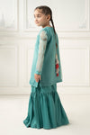 3 Piece Dyed Organza Suit