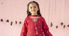 3 Piece Embroidered Raw Silk Suit