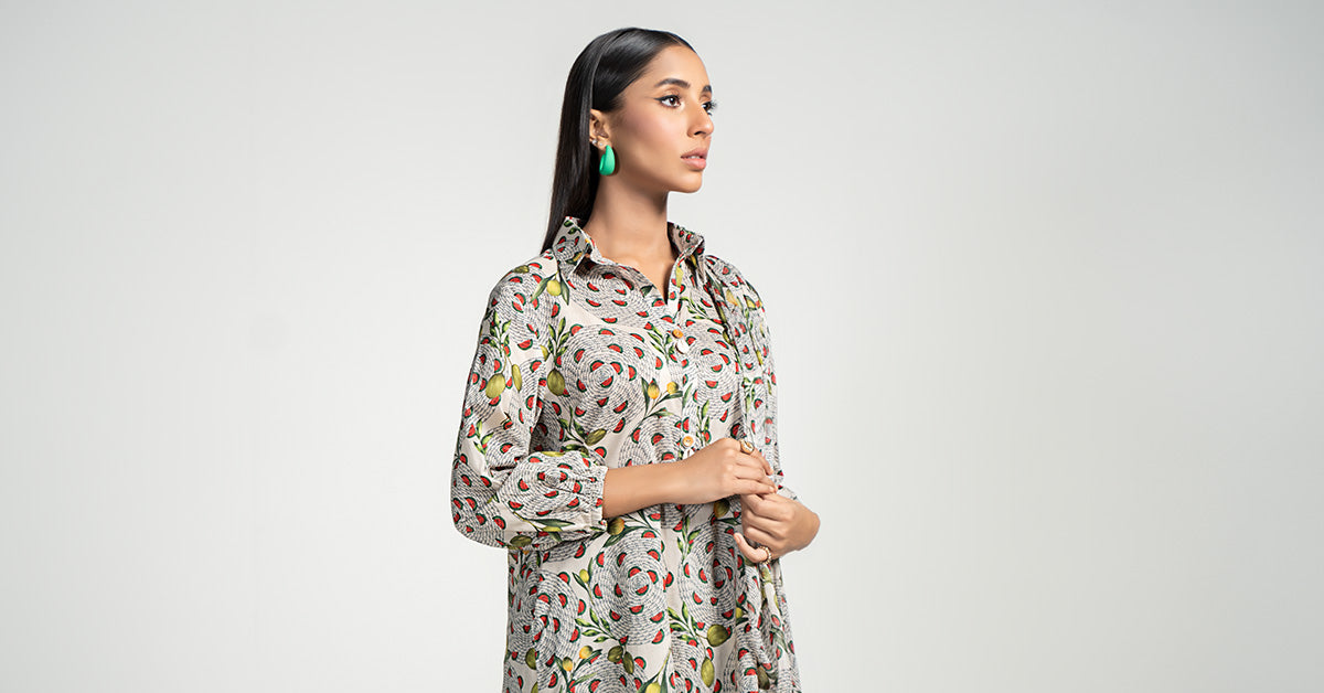 3 Piece Printed Lawn Suit