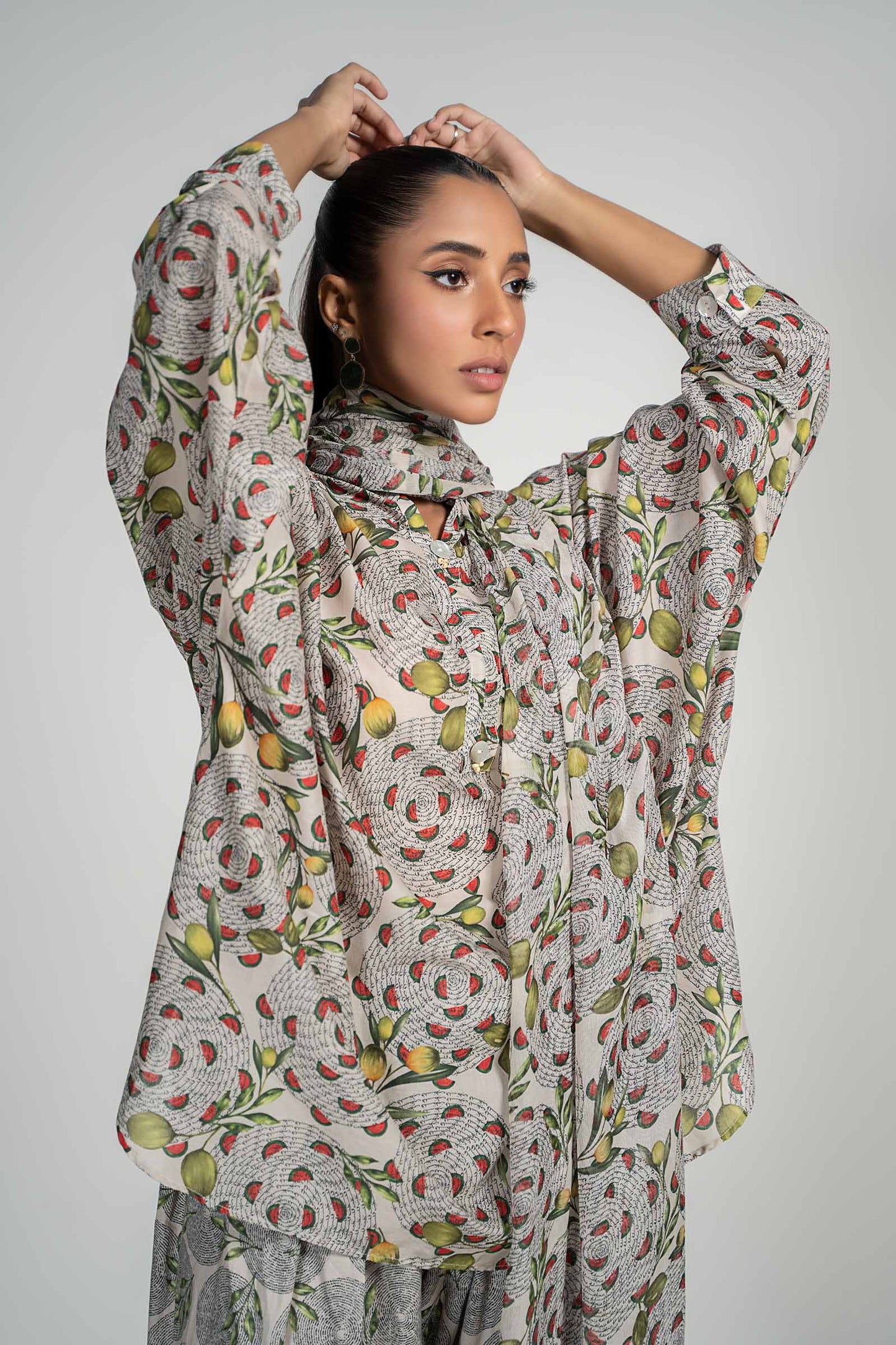 3 Piece Printed Lawn Suit