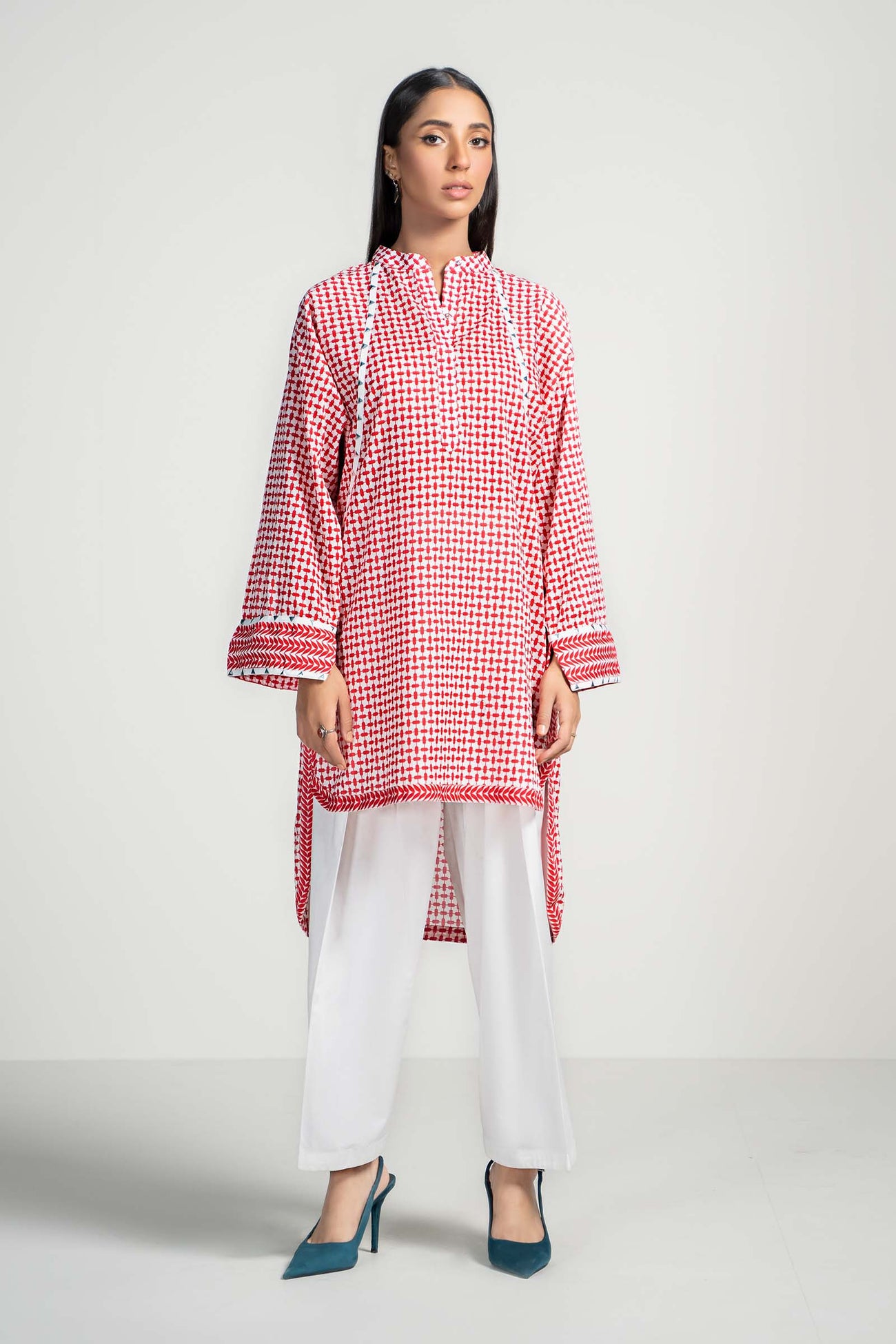 2 Piece Printed Lawn Suit