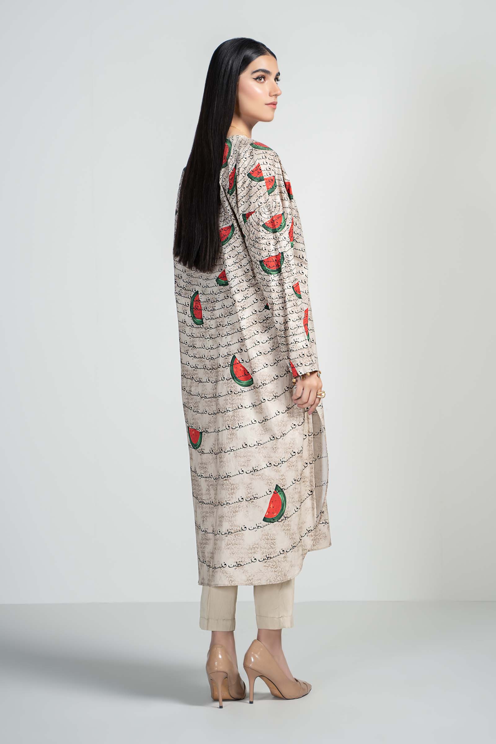 3 Piece Printed Lawn Suit