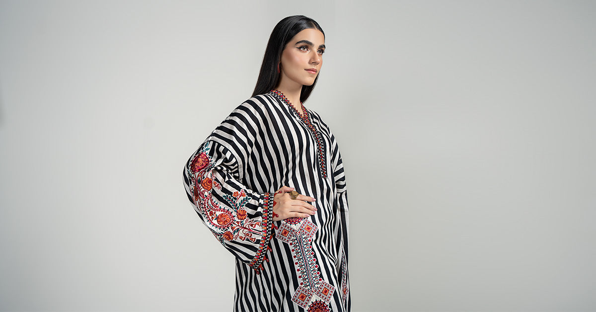 2 Piece Printed Lawn Suit