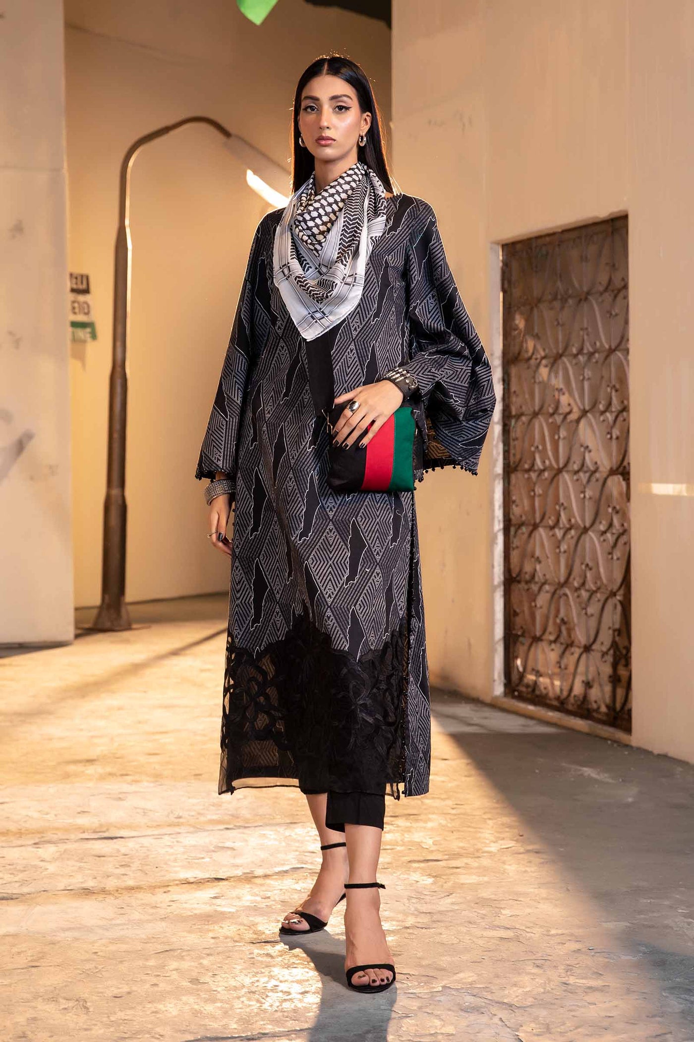 3 Piece Printed Lawn Suit