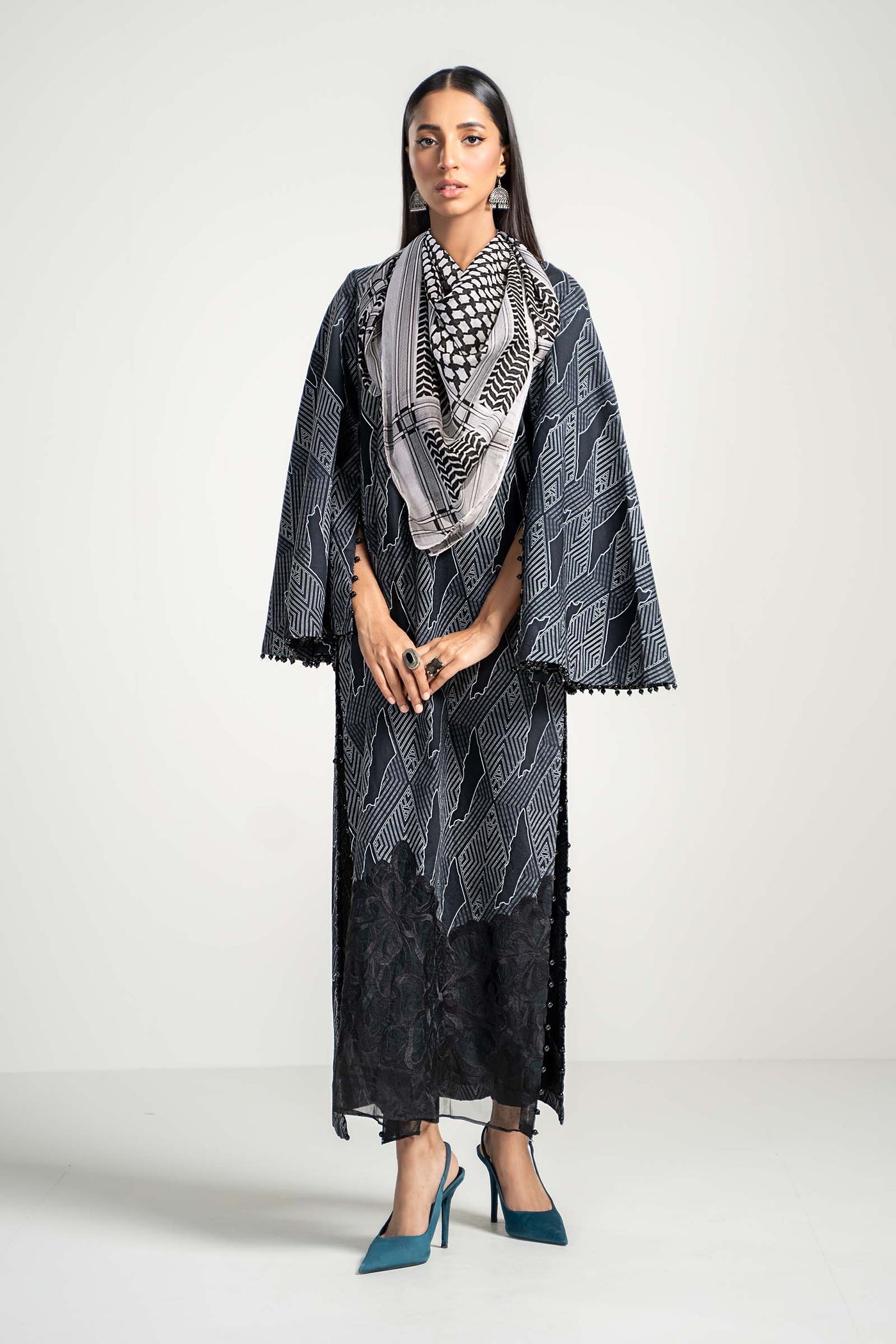 3 Piece Printed Lawn Suit