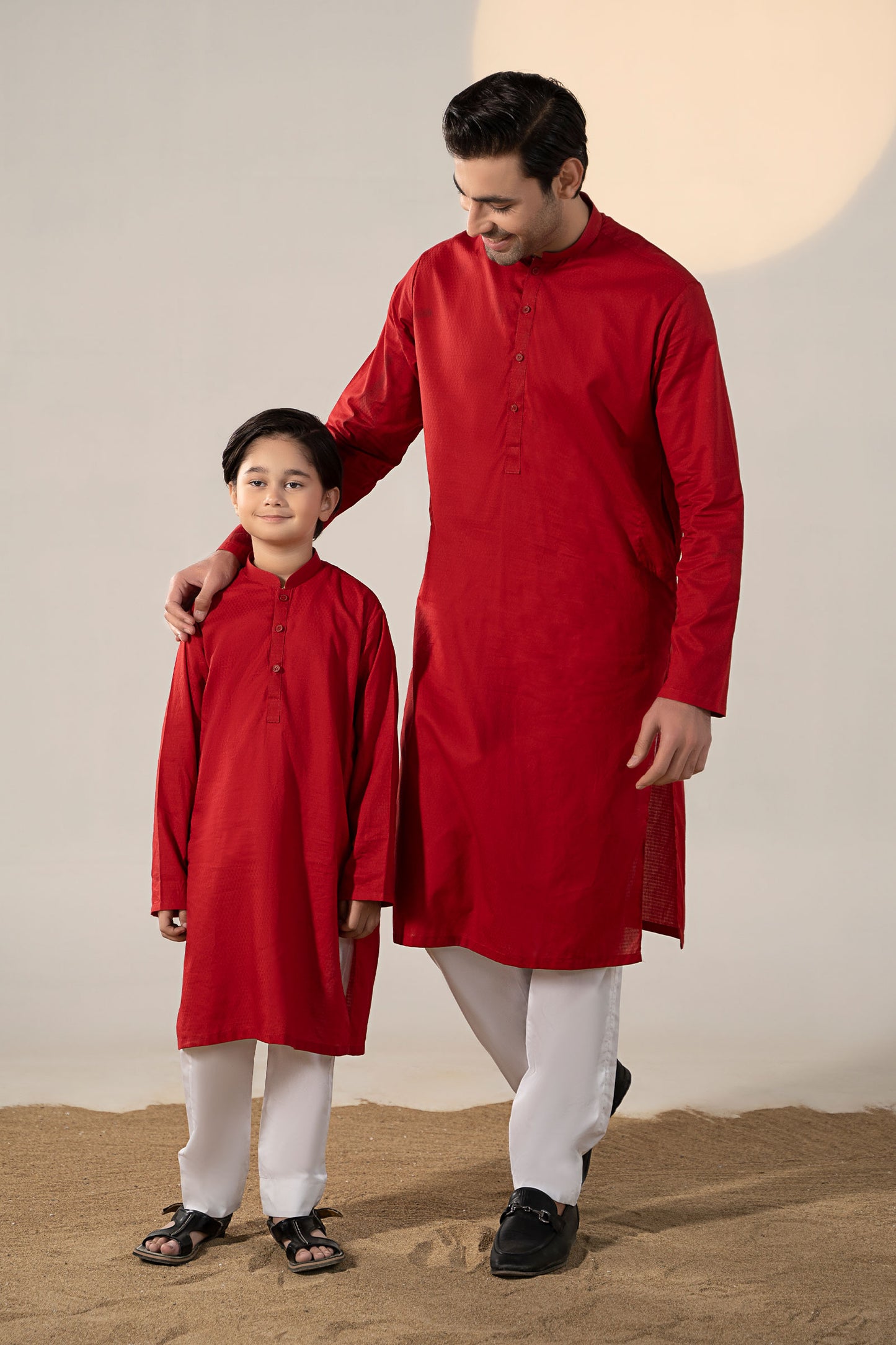 Dyed Dobby Kurta