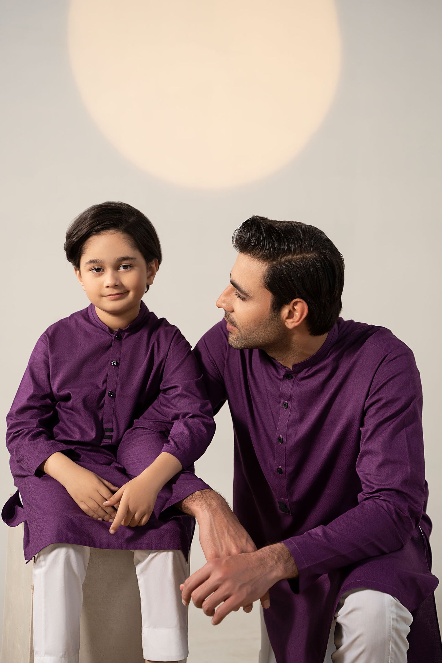 Dyed Dobby Kurta