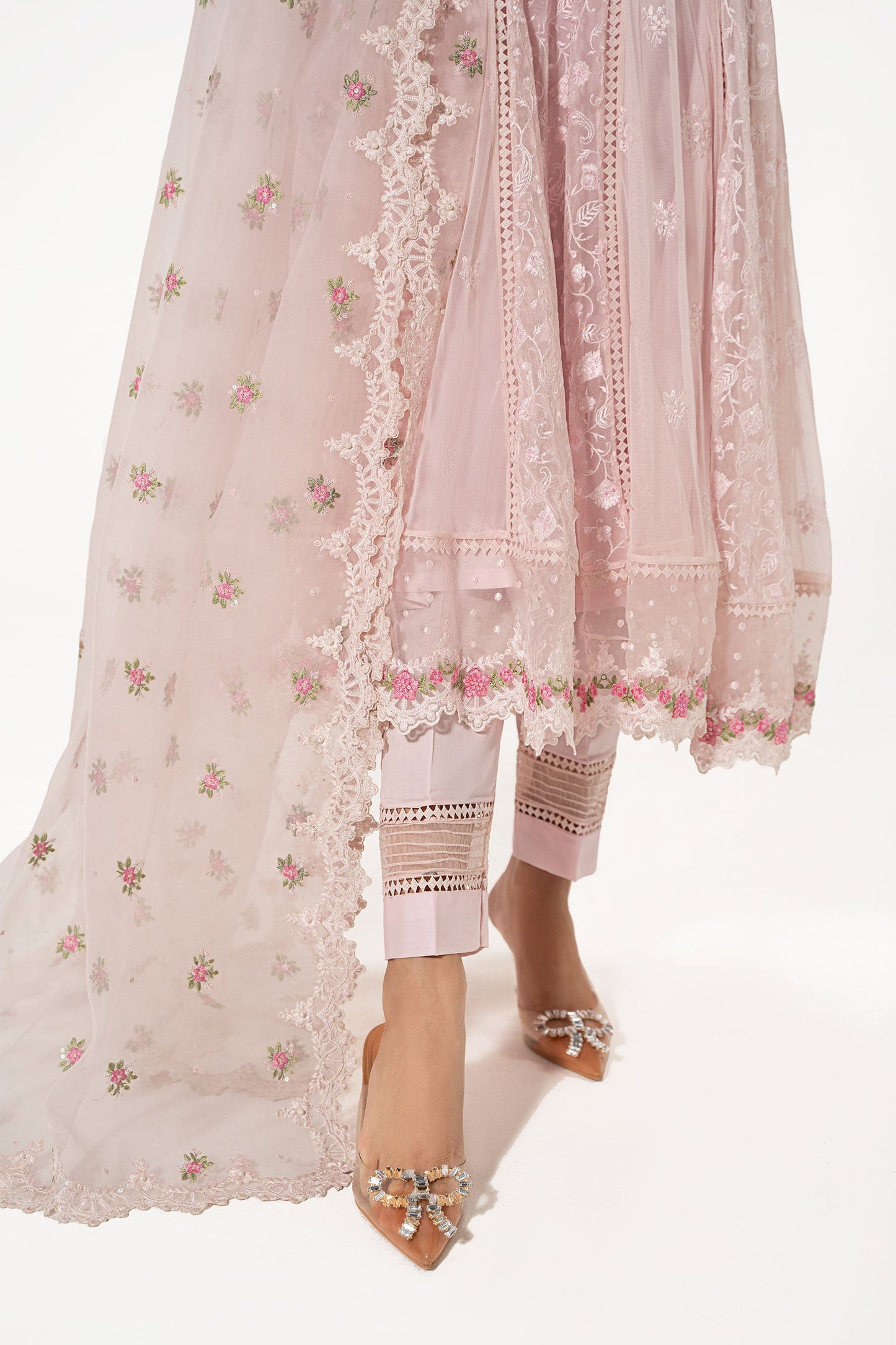 3 Piece Embroidered Suit
