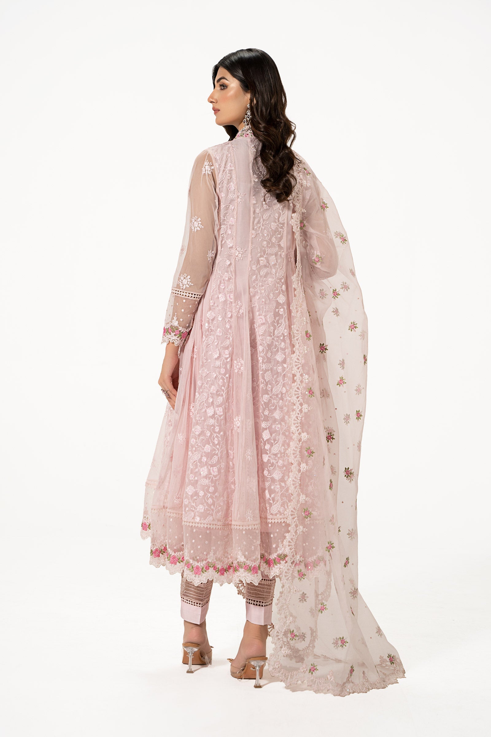 3 Piece Embroidered Suit