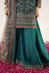 3 Piece Embroidered Organza Suit