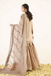 3 Piece Embroidered Organza Suit