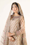 3 Piece Embroidered Organza Suit