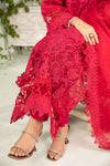 3 Piece Embroidered Organza Suit