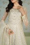 3 Piece Embroidered Bamber Chiffon Suit