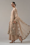 3 Piece Embroidered Chiffon Suit