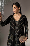 2 Piece Embroidered Tissue Silk Suit