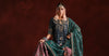 3 Piece Embroidered Raw Silk Suit