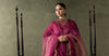 3 Piece Embroidered Raw Silk Suit