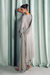 3 Piece Embroidered Tissue Silk Suit