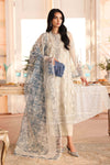 3 Piece Embroidered Organza Suit