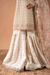 3 Piece Embroidered Organza Suit