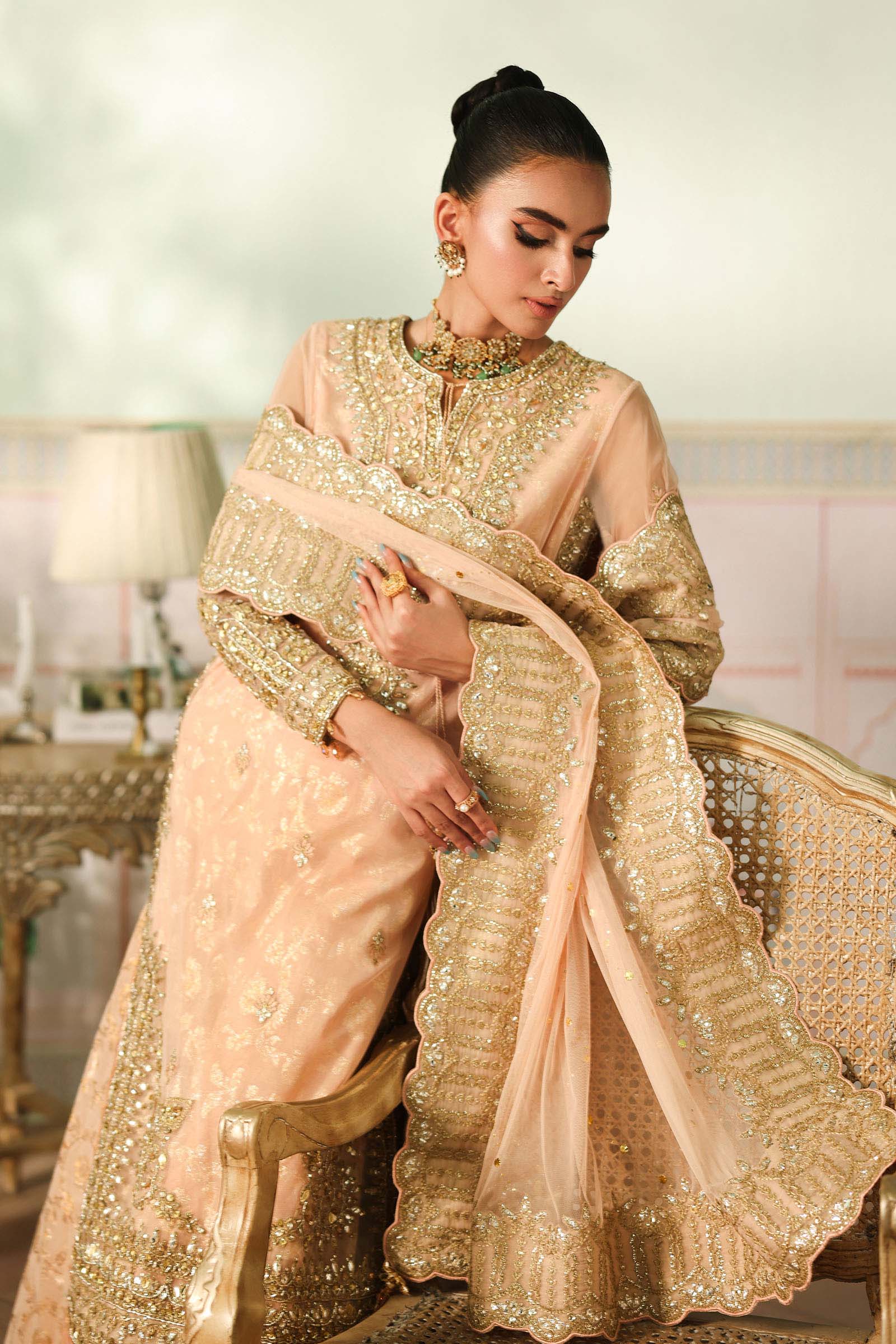 3 Piece Embroidered Net Suit