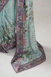 Embellished Charmeuse Saree
