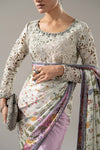 Embellished Charmeuse Saree