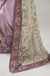 Embellished Charmeuse Saree