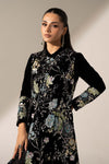 3 Piece Embroidered Velvet Suit