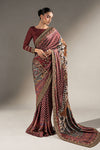 Embroidered Silk Saree