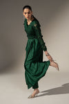 3 Piece Embellished Charmeuse Suit