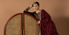 3 Piece Embroidered Velvet Suit