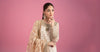 3 Piece Embroidered Organza Suit