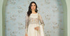 3 Piece Embroidered Organza Suit