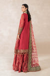 3 Piece Embroidered Organza Suit