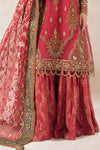 3 Piece Embroidered Organza Suit