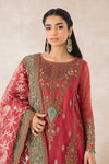 3 Piece Embroidered Organza Suit