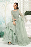 3 Piece Embroidered Bamber Chiffon Suit