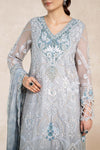 3 Piece Embroidered Bamber Chiffon Suit