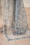 3 Piece Embroidered Organza Suit