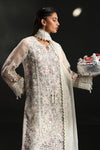 3 Piece Embroidered Organza Suit